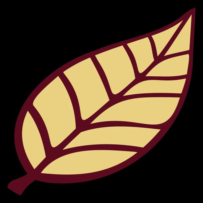 Small Pretty Leaf Brown Eco Tree Leaves