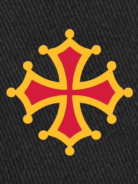 croix occitane graphique vectoriel