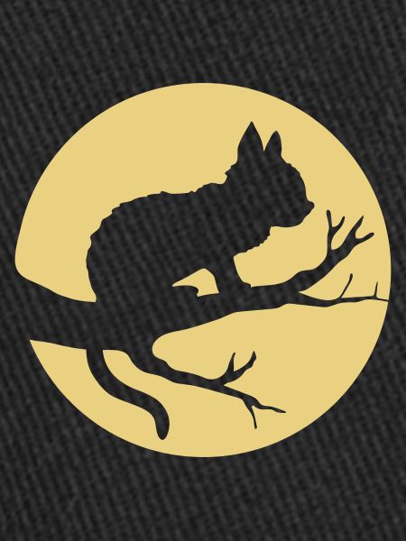 Arbre Lune Chat Noir