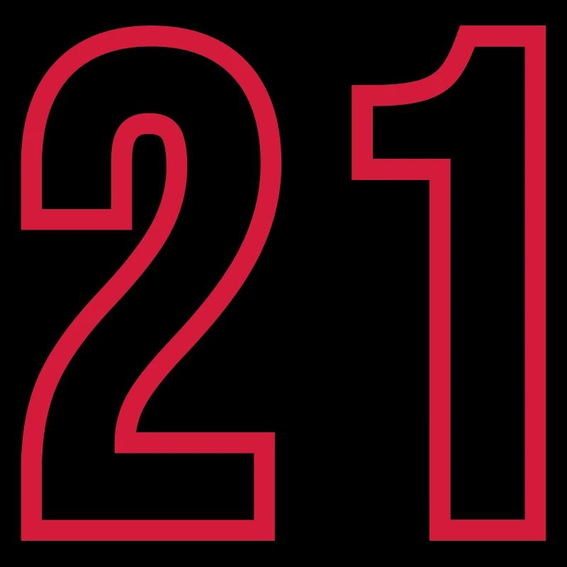21 Number Years Jersey