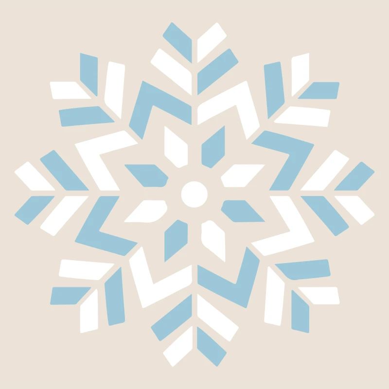 Icône d’hiver flocon de neige