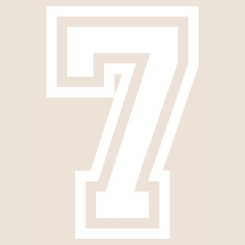 7 Number symbol