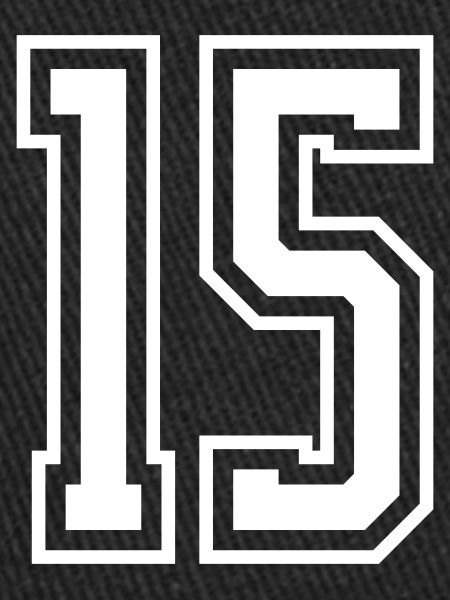 15 Numéro de numéro