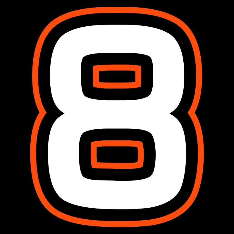 8 Zahl symbol