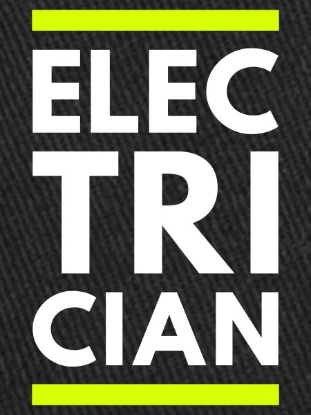 Electrician (two lines)