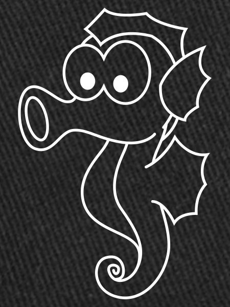 Hippocampe Comic Animal