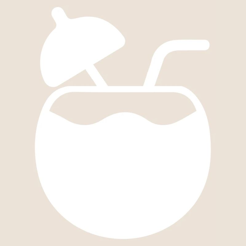 Icône de l’icône de la noix de coco