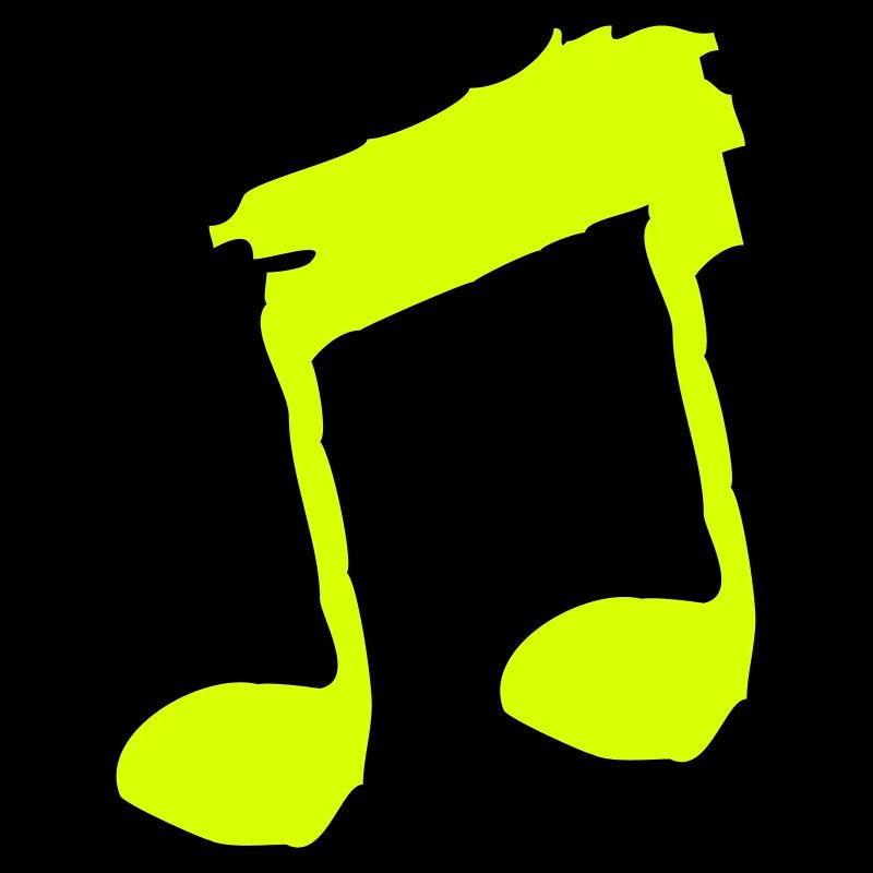 Huitièmes de notes effilochées | Graphique vectoriel