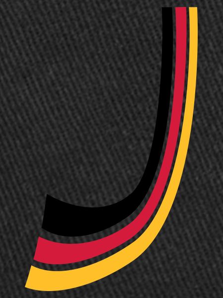 Germany bow lines flag