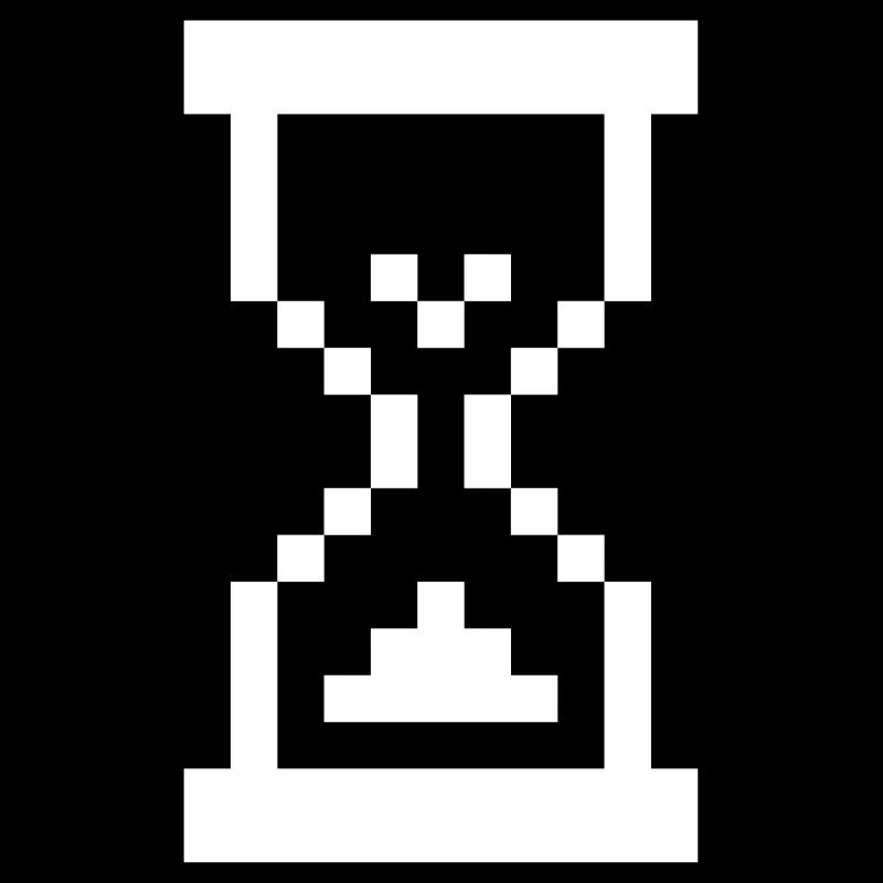 Computer Hourglass - Wait Concept