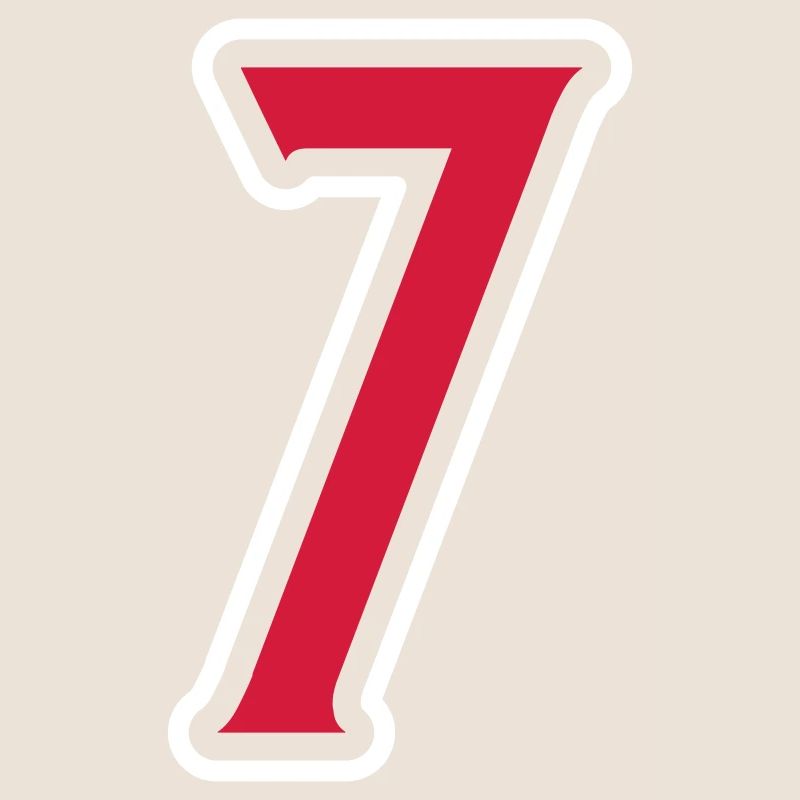 7 Number symbol