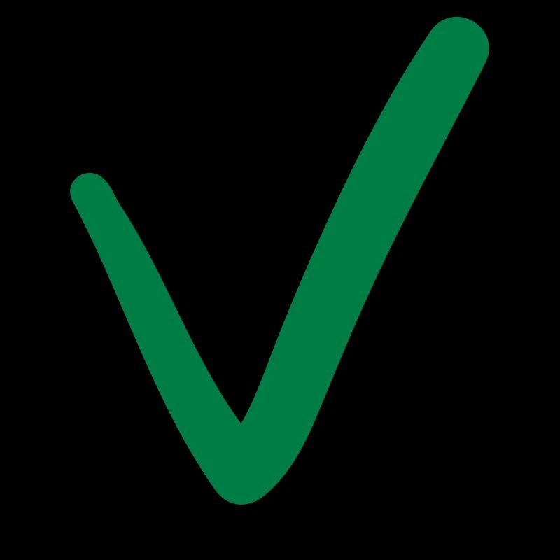 Check mark sign symbols