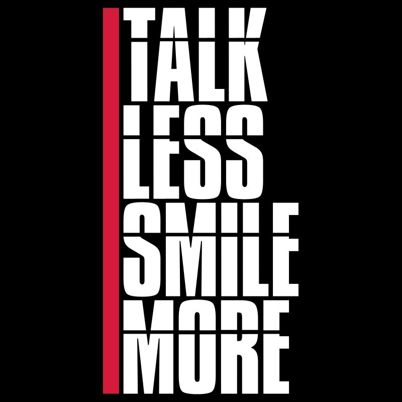 parler moins sourire plus