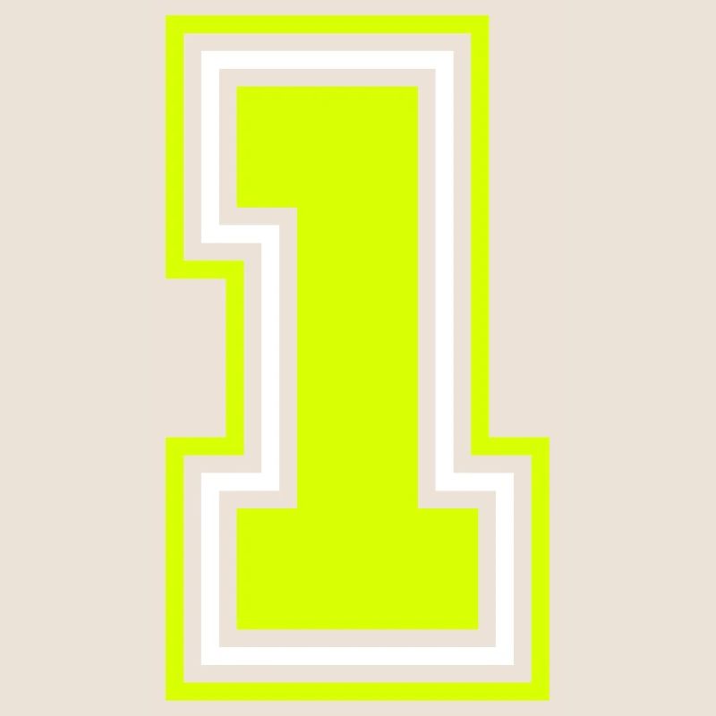 1 symbole numérique