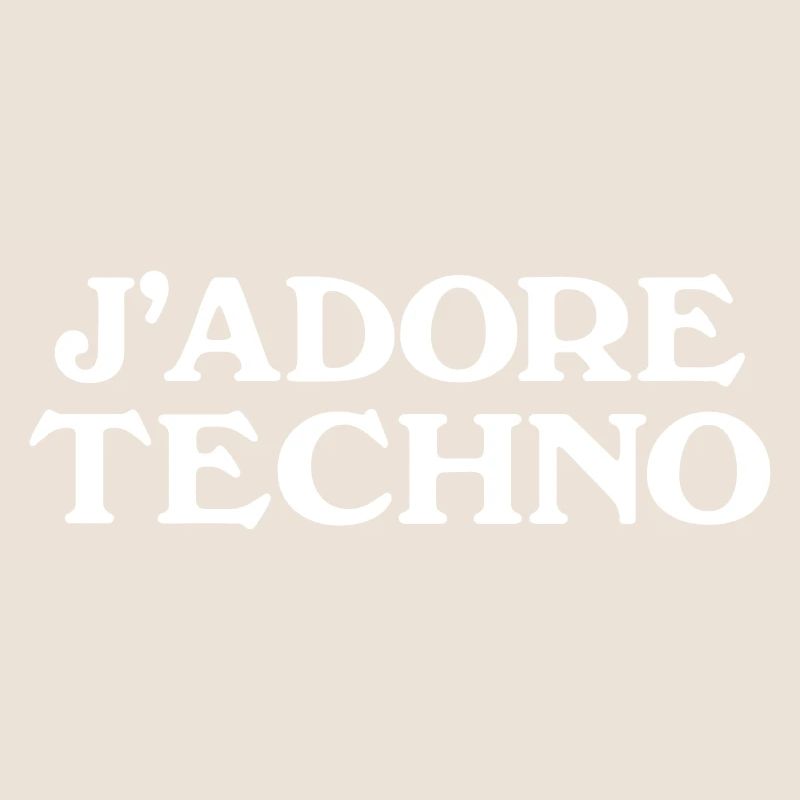 J'adore Techno