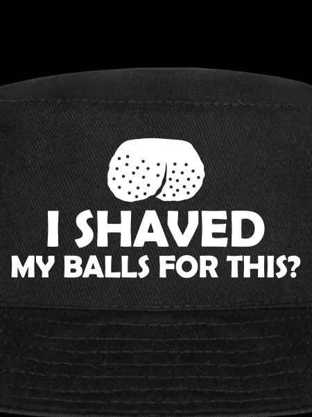 I shaved my balls