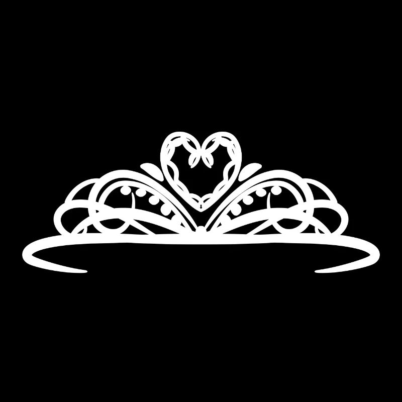 Tiara - weiß