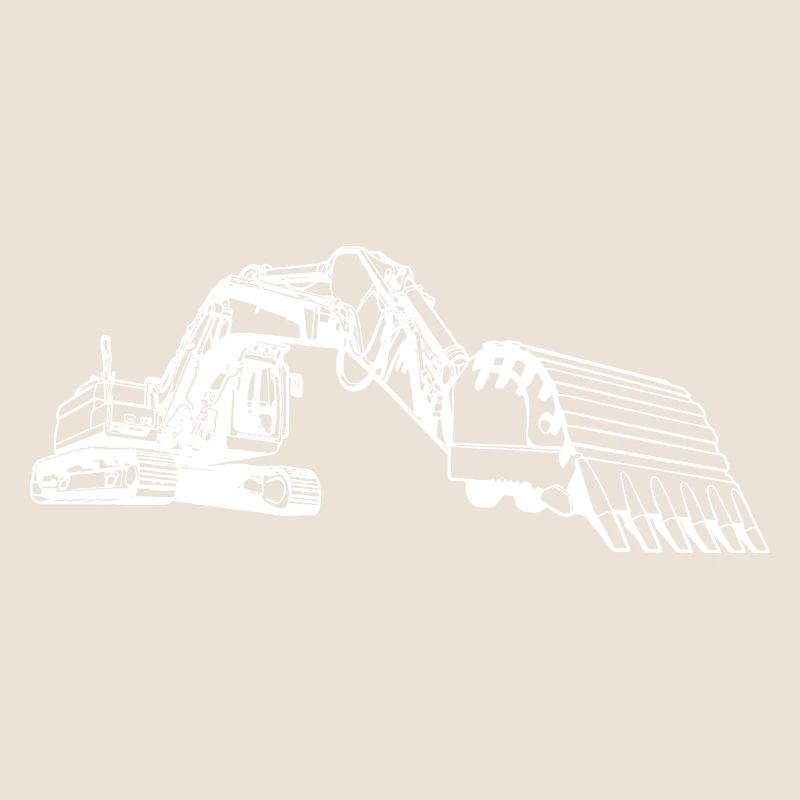 Loading shovel gift excavator driver excavator operator