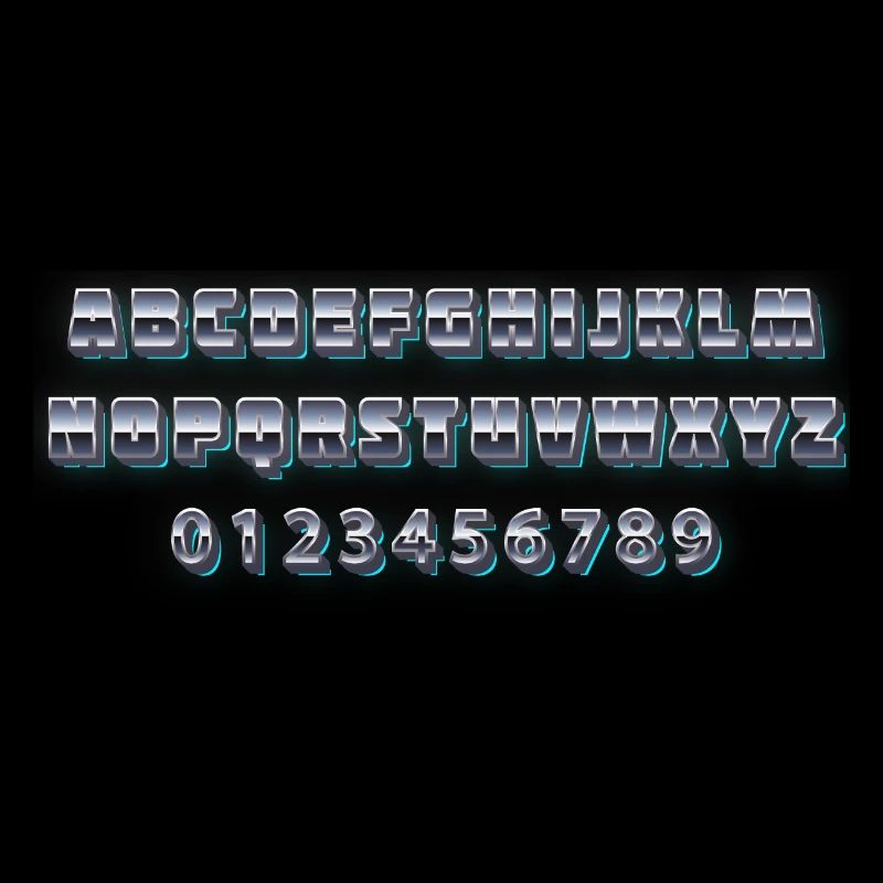 Alphabet d’arcade