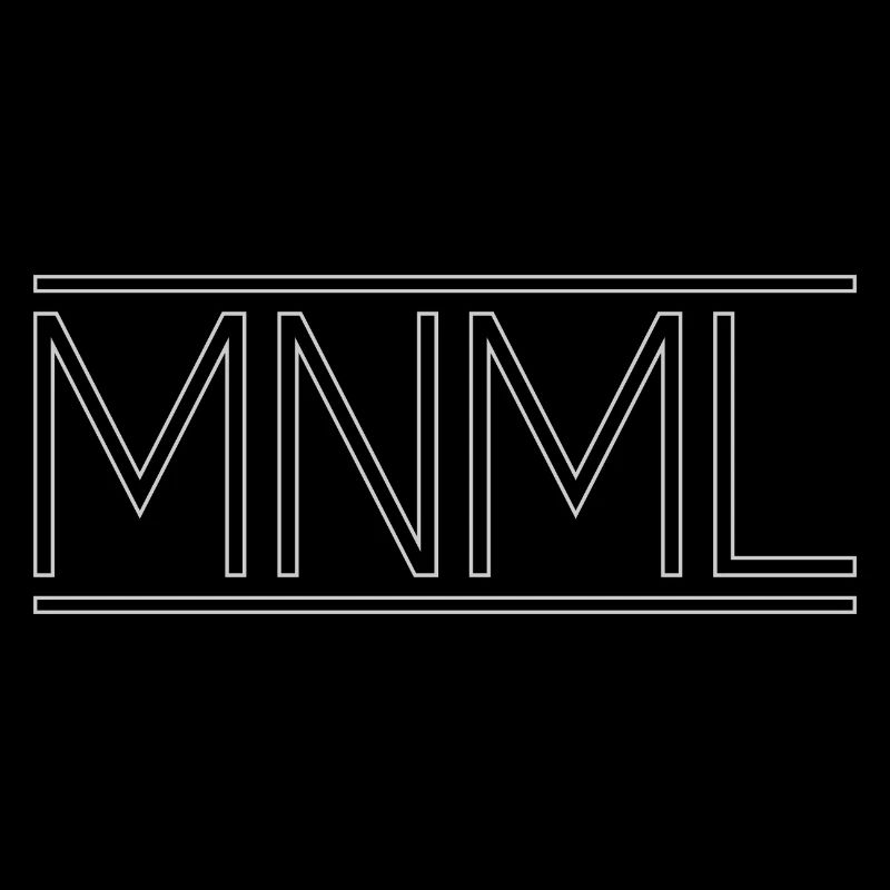 MNML Minimalistischer Minimalismus Minimal Techno