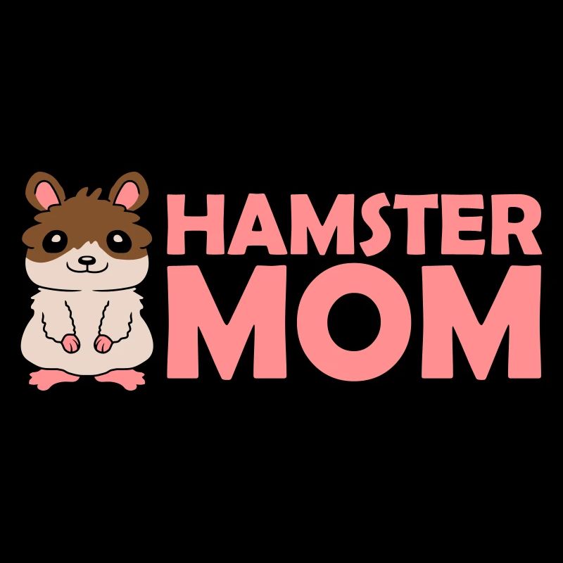 Conception du logo Hamster Mom