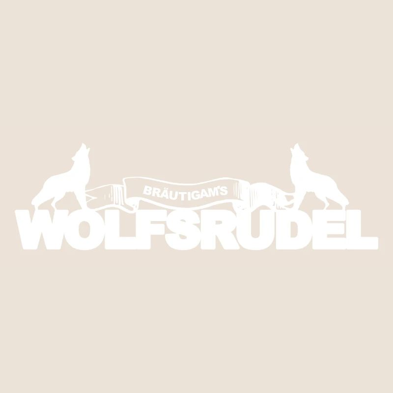 Wolfsrudel Bräutigam Junggesellenabschied Geschenk