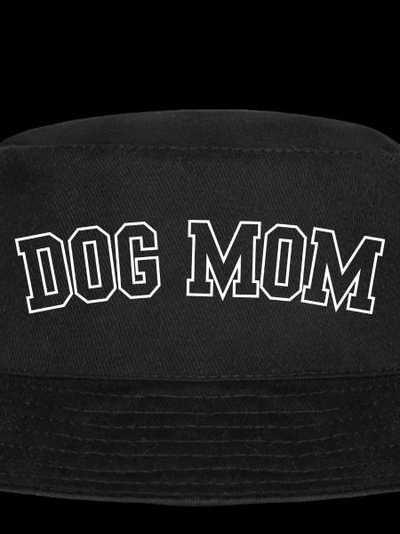 Dog Mom Bold Block Lettering