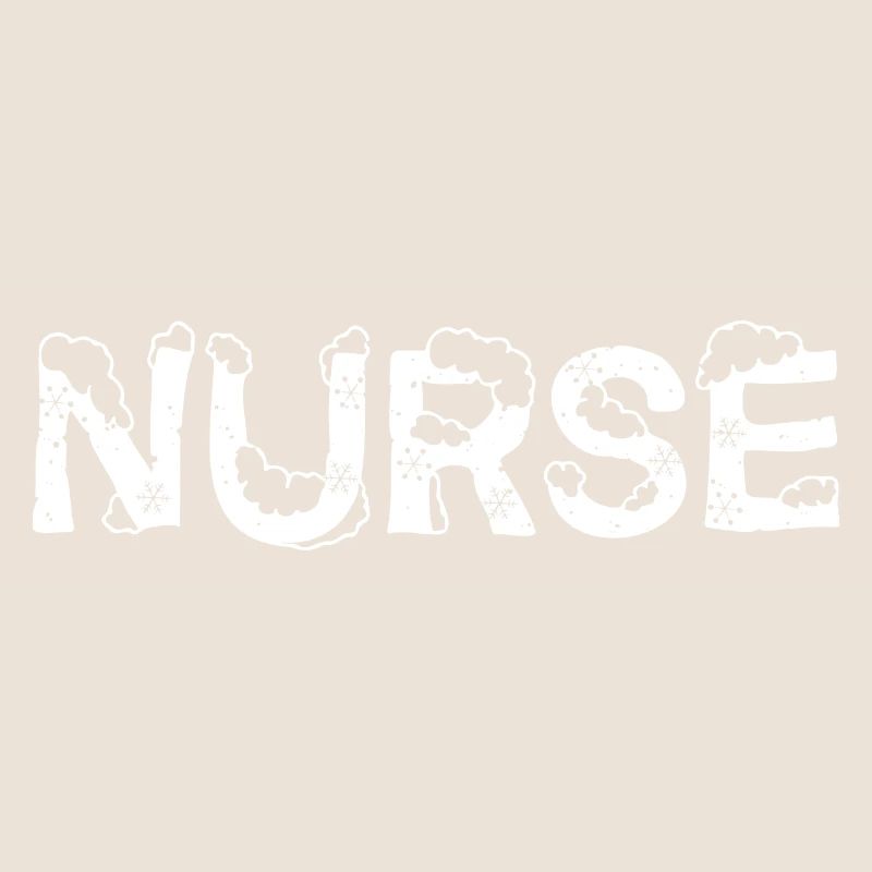 Text Eiskrankenschwester Weihnachtskostüm