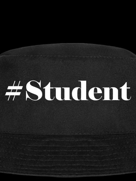 #Student Logo White