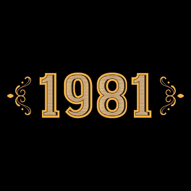Légende depuis 1981 rétro 1981