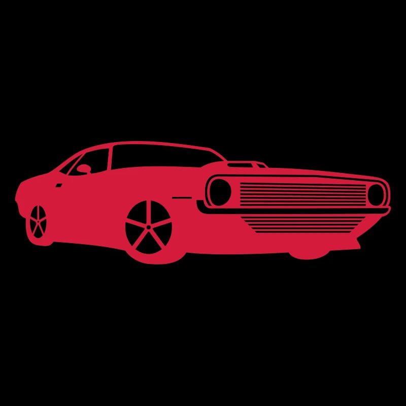 muscle car phc red