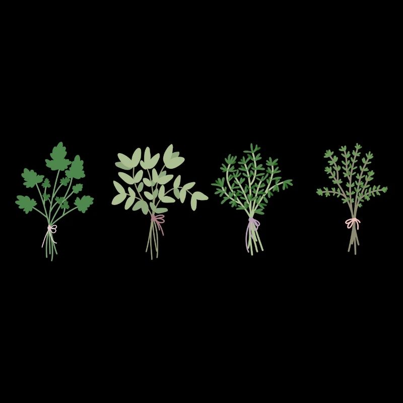 Persil, sauge, romarin et thym
