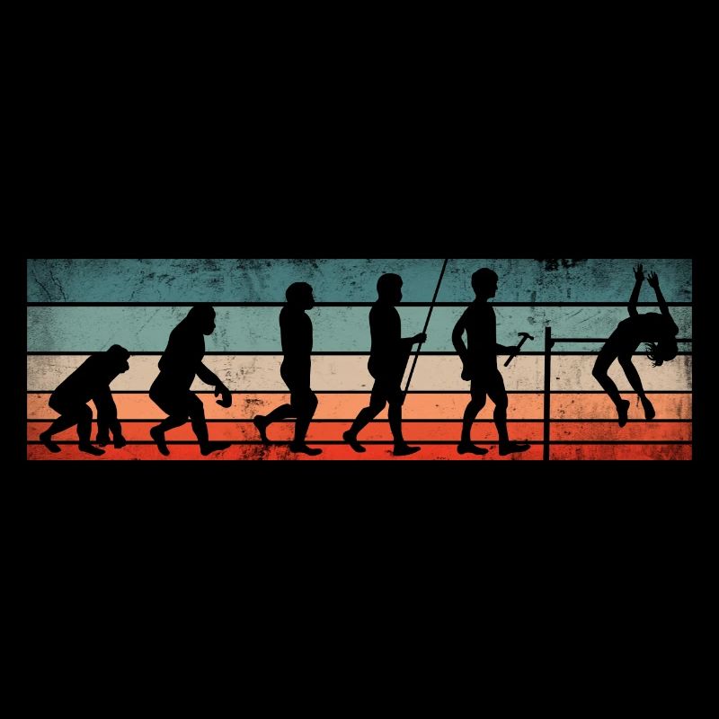 High Jump Jumping Jumper Track and Field Evolution