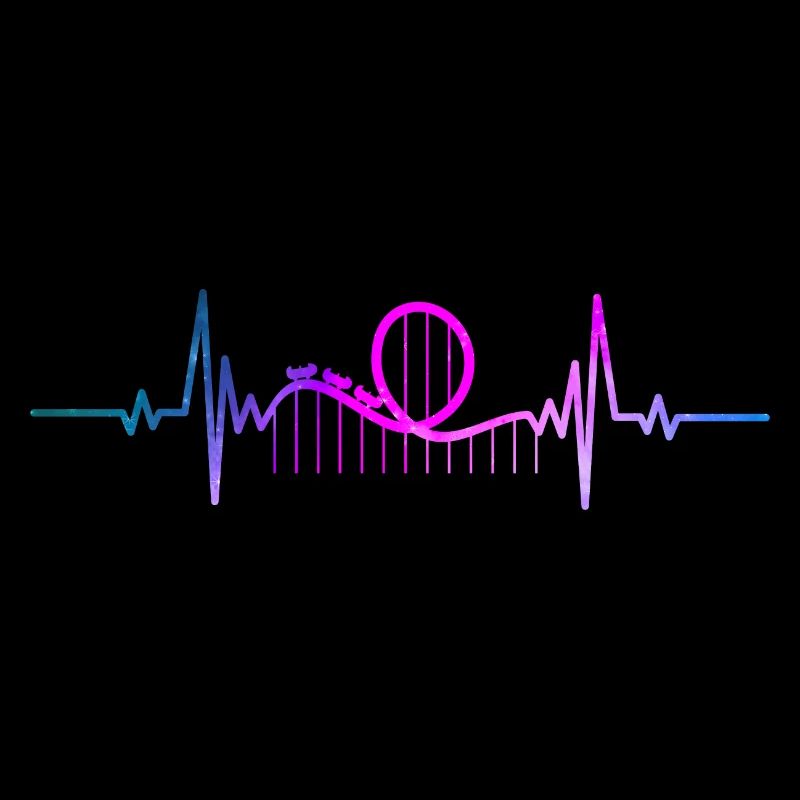 Roller coaster Space Heartbeat For Amusement Park
