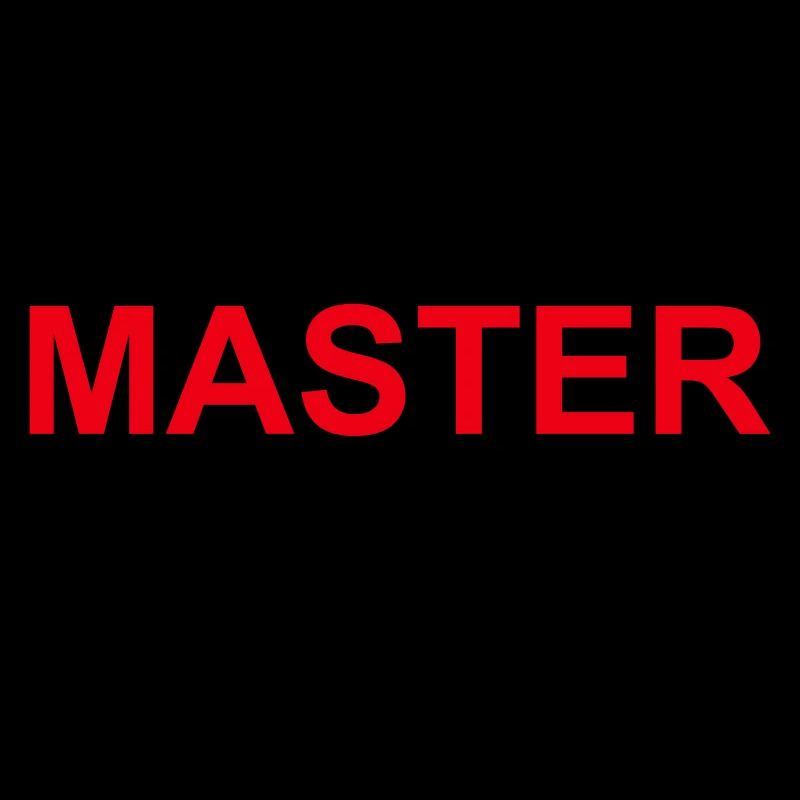 Funny "MASTER OF DISASTER" design