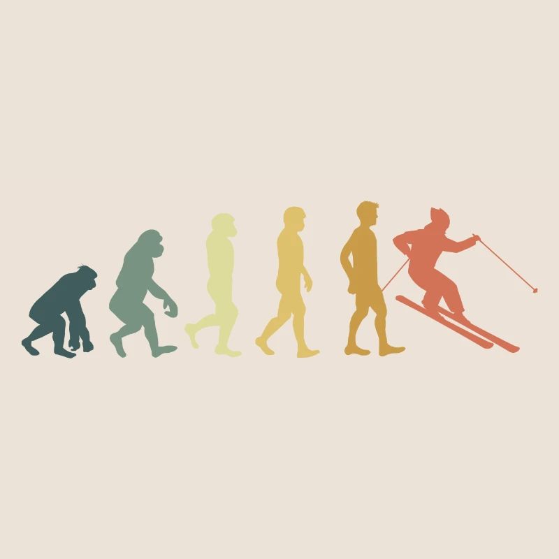 Evolution skieur