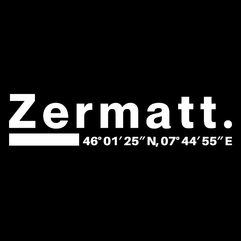 Zermatt coordinates Valais Switzerland