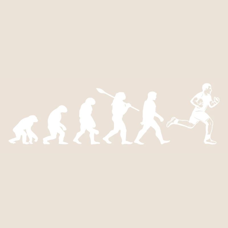 Evolution Rugby Player Rugby Gift
