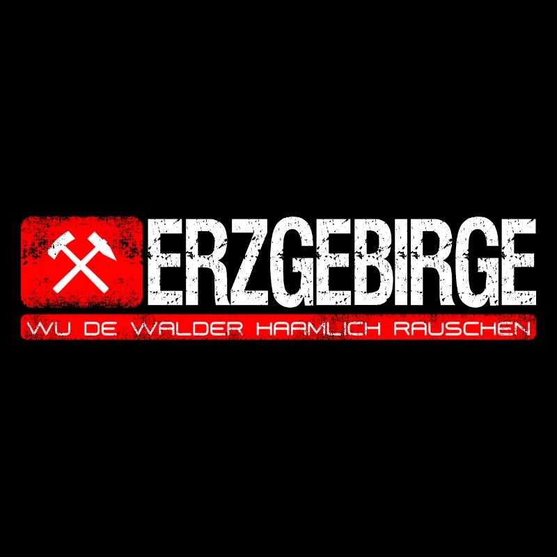 Erzgebirge Wu de walder haamlich rauschen