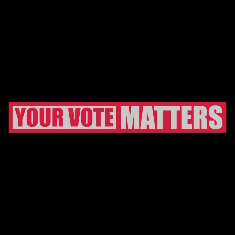 your vote matters quote