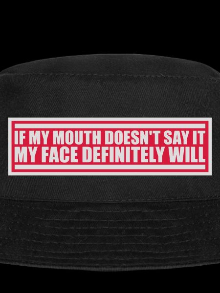 my face definitely will
