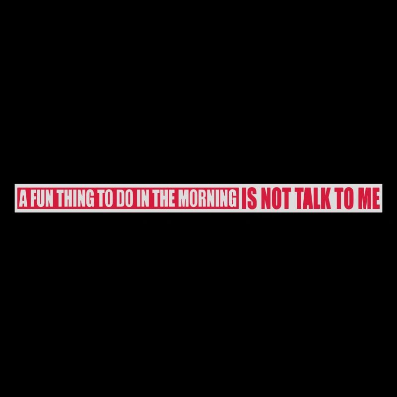 not talk to me