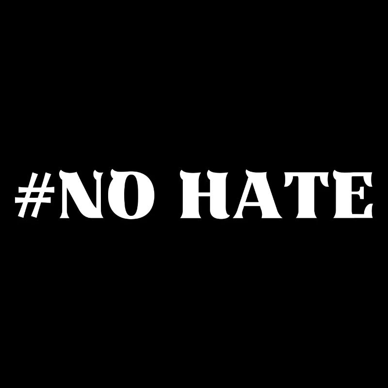 No hate kein Hass Geschenkidee