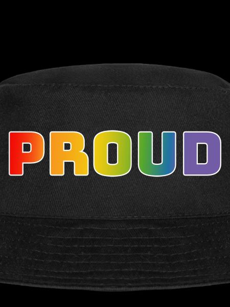 Rainbow proud white