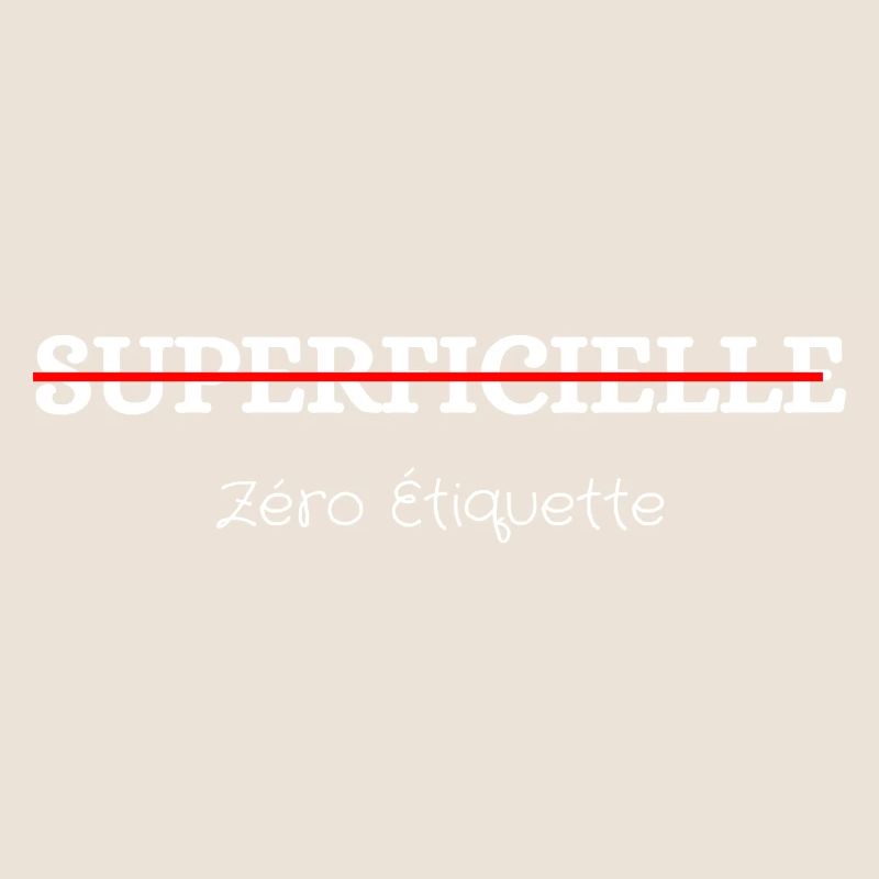 Zéro étiquette