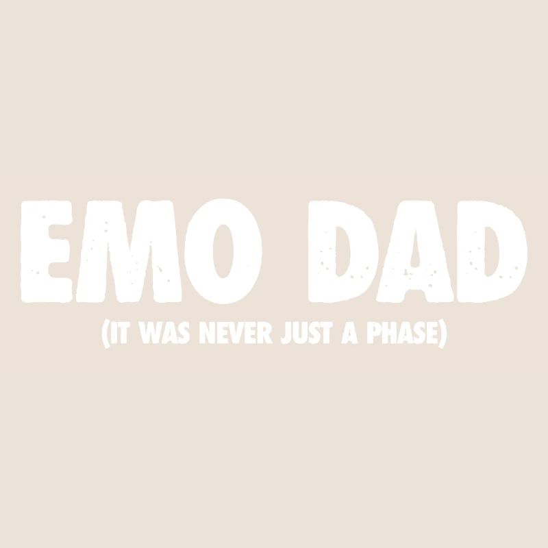 Emo Dad - Einzigartiges Geschenk - Emo Papa