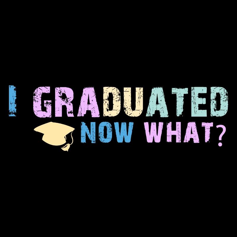 Graduated - Now What Funny Graduation Day tshirt a