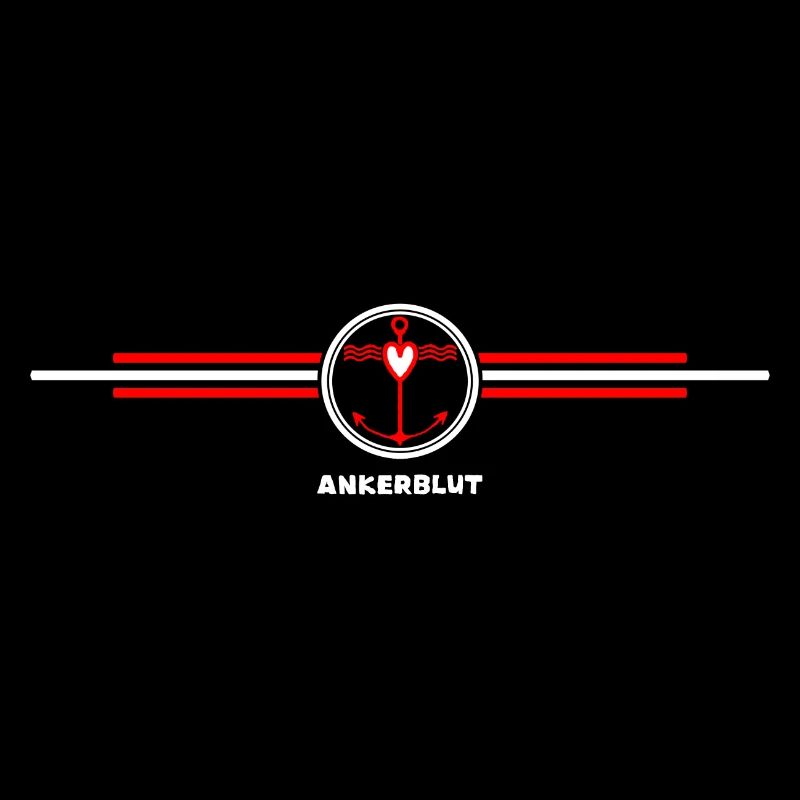 Ankerblut - Anker Küste Schiff Deich Heimat