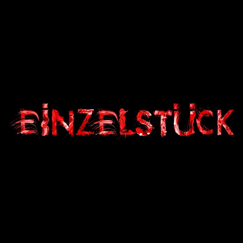 Einzelstück rot