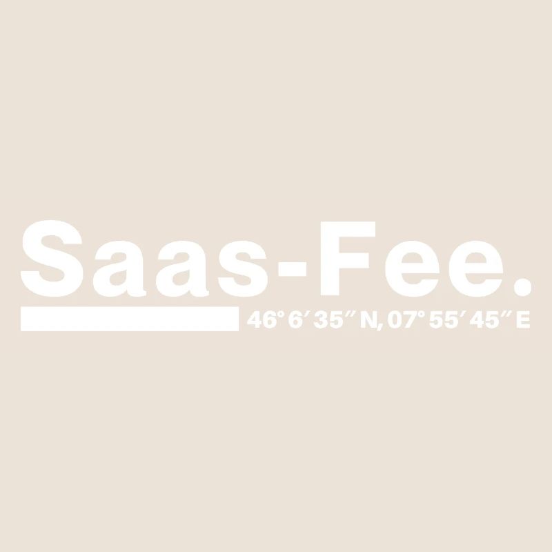 Saas-Fee coordinates Valais Switzerland